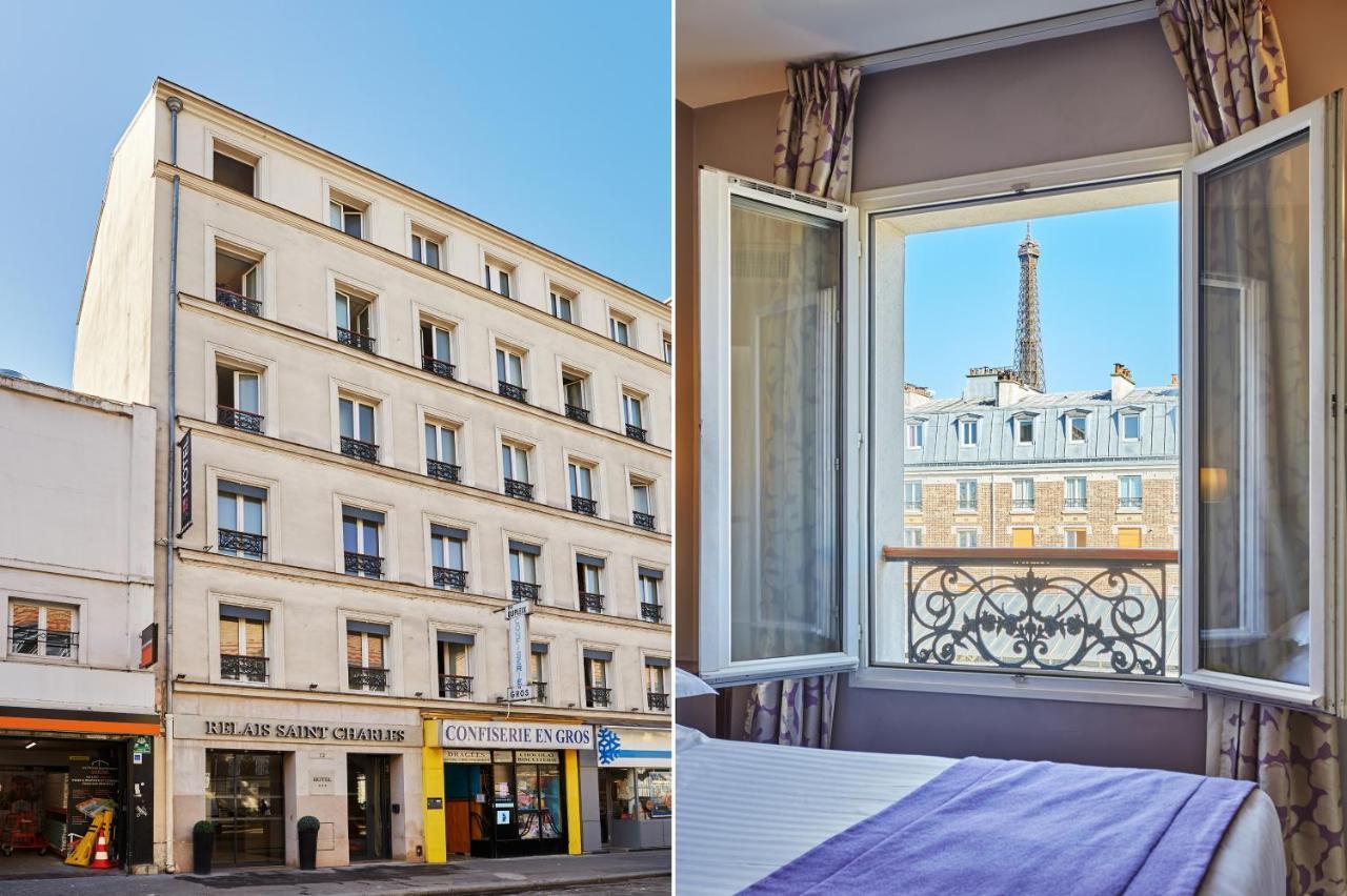 Hotel Le Relais Saint Charles Paris Eksteriør billede